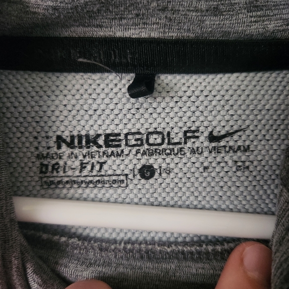 Nike Golf Women's Gray Cowl Neck Hoodie - Picture 5 of 10